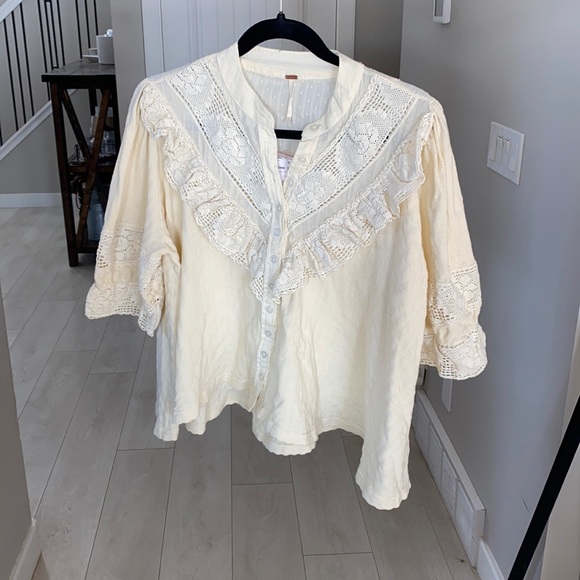 Free People Shirt - Picture 1 of 4